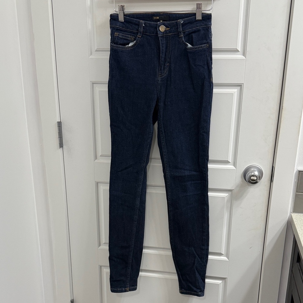 Maje Size 36 (US 24) High‎ Rise Skinny Jeans